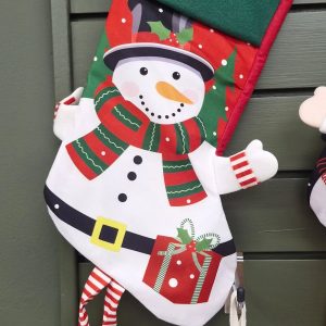 Snowman Dangly Legs Stocking
